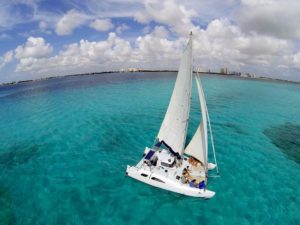 a large boat in a body of water